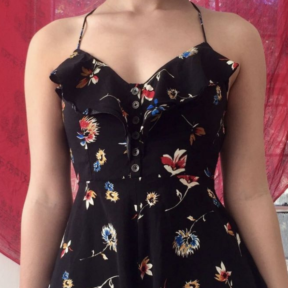 UO floral romper
